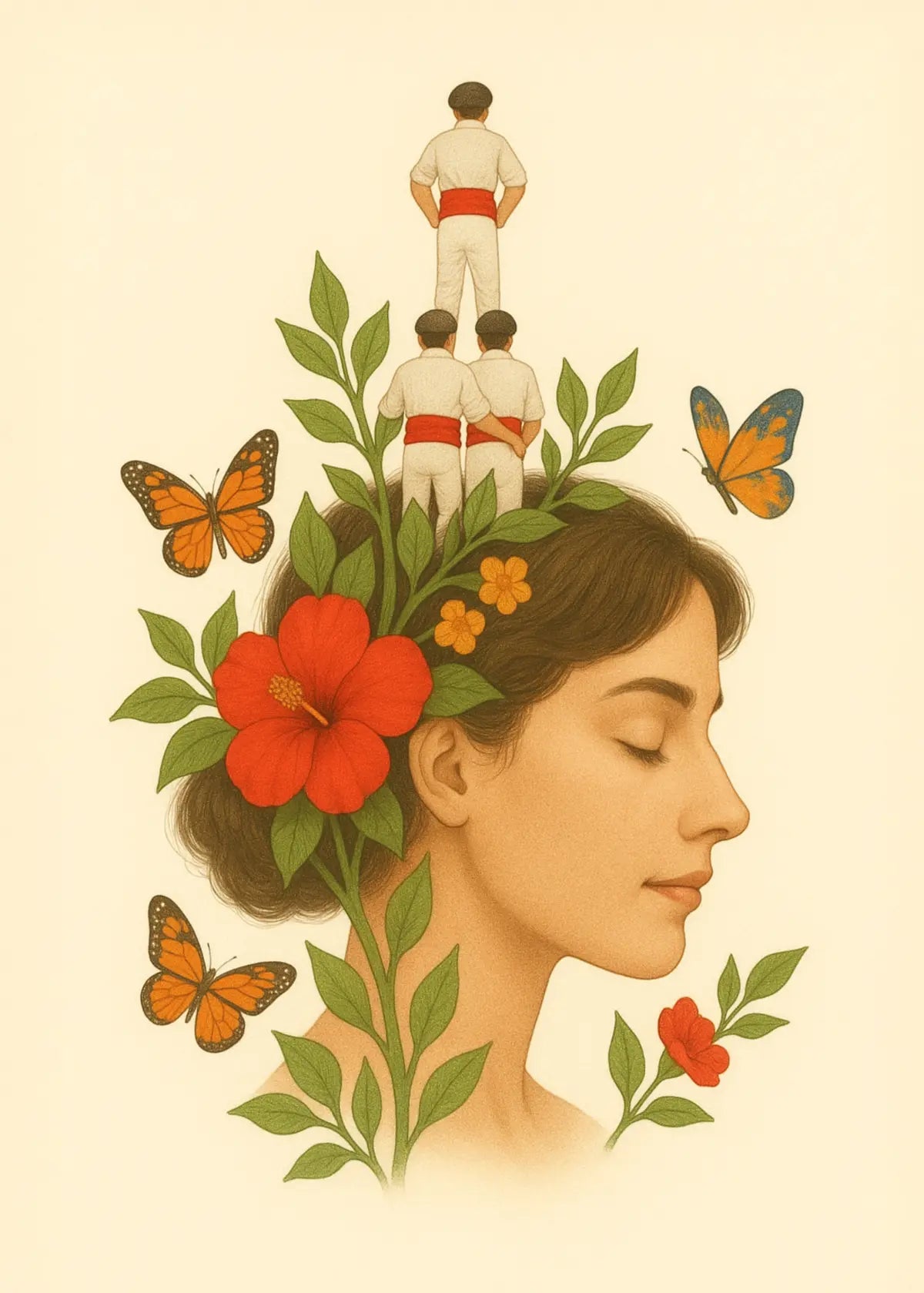 Peça decorativa de col·lecció contemporània.