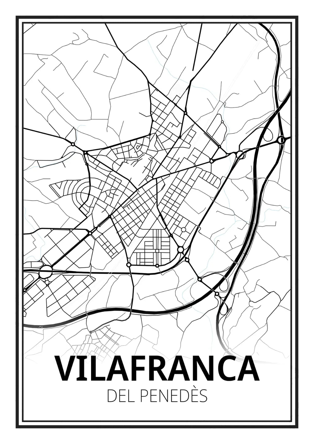 Pòster aplicat visualment sobre un entorn decoratiu.