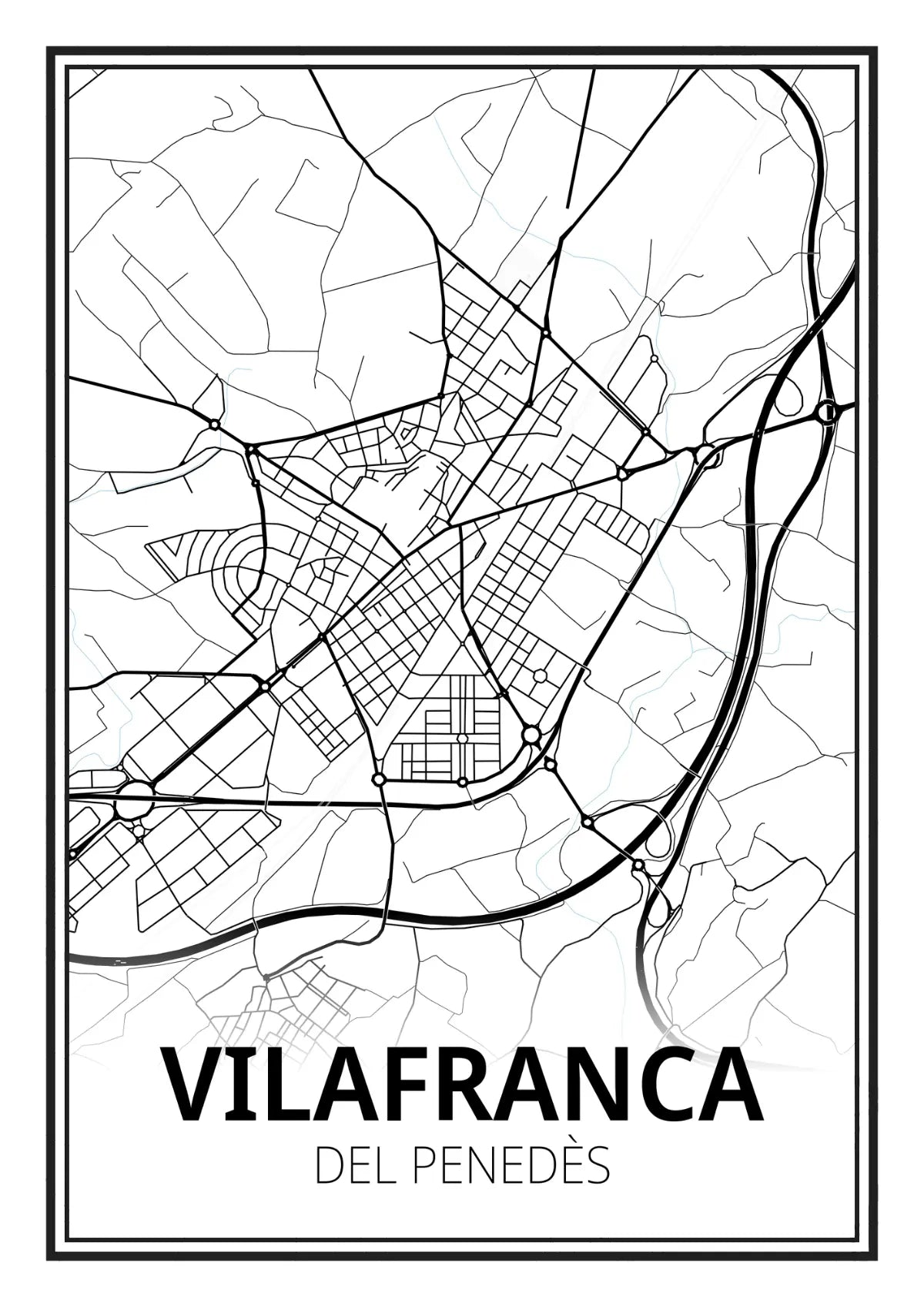 Pòster aplicat visualment sobre un entorn decoratiu.
